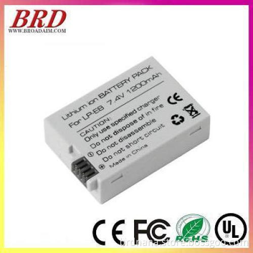 Camera Battery Pack LPE6 LP-E6 for Canon eos 7d dslr camera battery